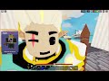 i played roblox bedwars in the UPDATE!(with tashreeq