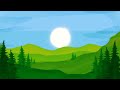 Sunrise Animation Forest - Full hd Free download - No copyright