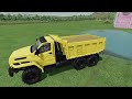 Hard WORK OF COLORS - EXCAVATIONS Jobs With Loaders & Trucks - Farming Simulator 22