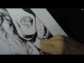 Yusuke Murata - Speed drawing Tatsumaki - Inking