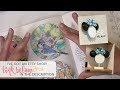 Coloring the BLUEJAY - the 3rd of 4 small vignettes of birds from Johanna Basford's Worlds of Wonder