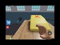 Playing Roblox￼ - running away from the teacher