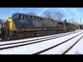 Triple CSX Meet In The Snow