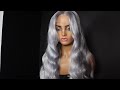 THE PERFECT PLATINUM/ICY GREY COLOR | 613 WATER COLOR METHOD USING ADORE TITANIUM AND PLATINUM