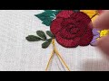 Cup of flowers Embroidery || Hand Embroidery for beginners