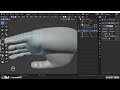 Character Retopology in Blender 4.0.2 #blendertutorial #blender3d