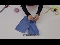 Kalıpsız Beli Lastikli Şort Dikimi/Easy kids shorts sewing