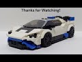 LEGO Lamborghini Huracan STO Speed Champions MOC | Tutorial