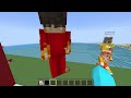 ONE COLOR FRIEND STATUES In Minecraft!
