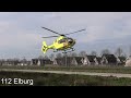 Afhijsing na reanimatie in Zwolle | Traumahelikoper PH-HVB & TS 04-1631 Zwolle-Noord met spoed