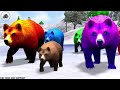 10 Zombie Lions vs Giants Monster Fights on Snow Mountain Mammoth Saves Cow Animals Revolt Battle