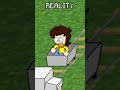 Rails in Minecraft (Animated #shorts)