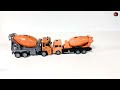 Remote control Mixer truck vs Truck  Driver Unboxing & Testing