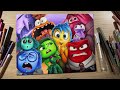Drawing Inside Out 2 • Time Lapse