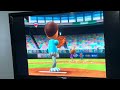 WII BASEBALL!!! #wii #wiisports and finding out my Wii sports age.