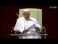 VATICANO | El Papa Francisco a los comediantes: 