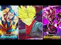 THE TRIPLE ROSE TEAM DESTROYS ALL MORTALS! ! | Dragon Ball Legends