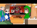 💚 Past Eddsworld reacts to Challeng-edd with Lyrics || AU || ft.@sweete_mocca7104  || howxdark || 💙🧡