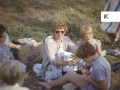 1950s Redcar Roller Rink and Beach, Colour Home Movies