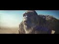 I voiceover Godzilla x kong