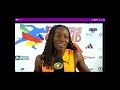 LANAE-TAVA THOMAS CHARMS JAMAICA WITH BRILLIANT 200M WIN AND LOVELY POST RACE INTERVIEW !!!