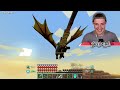Evolving BABY DRAGON to GOD DRAGON in MINECRAFT!