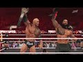 WWE 2k24 The Rock & Roman Reigns vs Solo Sikoa & Jacob Fatu - Extreme Rules Tag Team