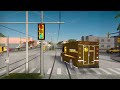 Red Line Light Rail - First Person Train Ride in Todos Santos (Cities: Skylines 1)