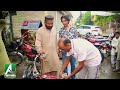 Goga Pasroori as Motorcycle Mechanic | Saleem Albela as a Costumer Funny Talk Funny Video