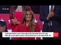 BREAKING NEWS: Melania Trump Gets Standing Ovation As She Arrives At The RNC