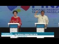 Pilipinas Debates 2016: Santiago says she waited for death to come but...