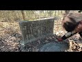 MANY ABANDONED GRAVES FOUND IN THE TRAGIC HISTORY AFRICAN AMERICAN CHURCH GRAVEYARD