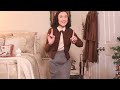 How to Style A Brown Cardigan |1940s | 6 Outfits | Carolina Pinglo