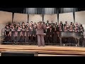 EHS Choir Winter Concert Shout For Joy