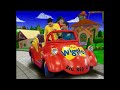 the wiggles toot toot opening scene (but the music is replaced) (13+)