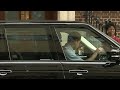 Royal baby: William drives the family home