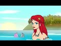 The Little Mermaid Episode 9 | Great Fire | Princess Stories & Fairy Tales