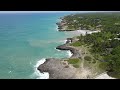 Un pequeño vuelo por playa caribe, San Pedro de Macoris, Republica Dominicana - DJI MAVIC AIR 2