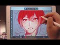 Sketching in Ibispaint X! |Random Genshin Characters