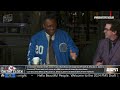 Barry Sanders' FULL INTERVIEW with Bill Belichick & the Pat McAfee Draft Spectacular