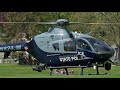 Massachusetts State Police Helicopter visits Meadow Brook School