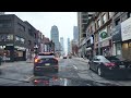 Driving Around Downtown Toronto (Dec 24, 2023)