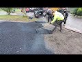 installation of new tarmac driveway FCD Driveways manchester