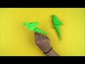 How to make a parrot step by step || Origami Paper Parrot || easy paper bird