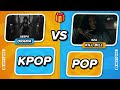 KPOP vs POP: 2 SONGS vs 2 SONGS 🎵 | Music Quiz Challenge