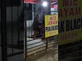 suasana di malam hari sepi