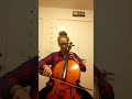 Whisky Before Breakfast on Cello