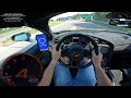 McLaren 765LT *326kmh* on AUTOBAHN by AutoTopNL