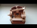 Mini Wooden Marble Machine