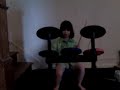 Erika on drums 1